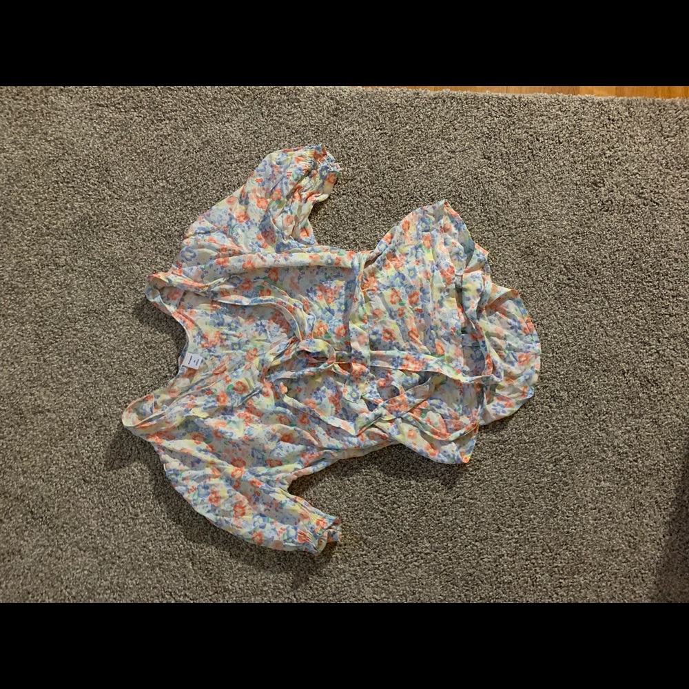 Old navy wrap top